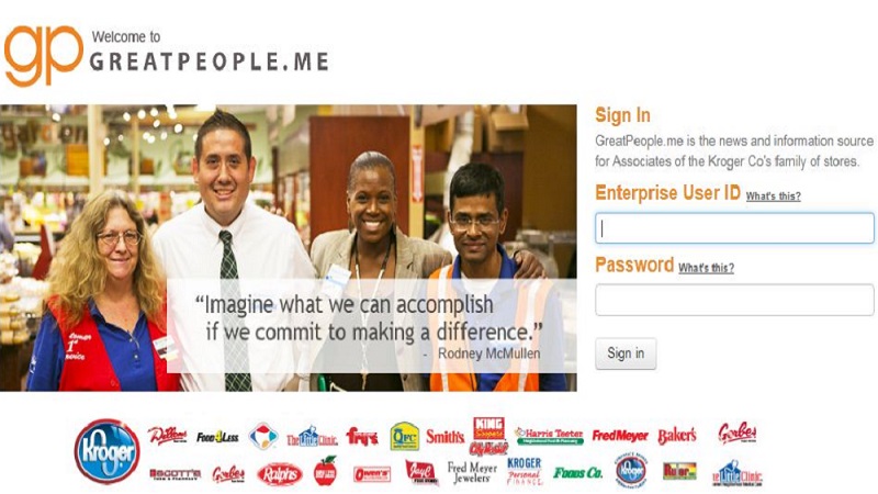 Kroger Greatpeople.me Login